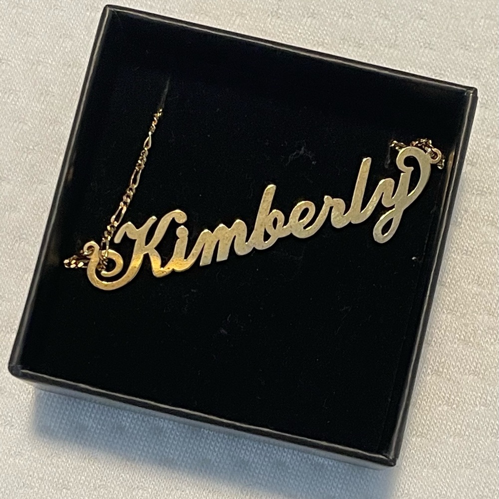 Kimberly Gold plated necklace